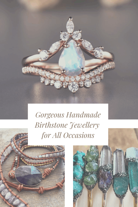 These handmade birthstone jewellery pieces are just gorgeous! They make wonderful gifts for the women in your life. Oh and the engagement rings are breathtaking!