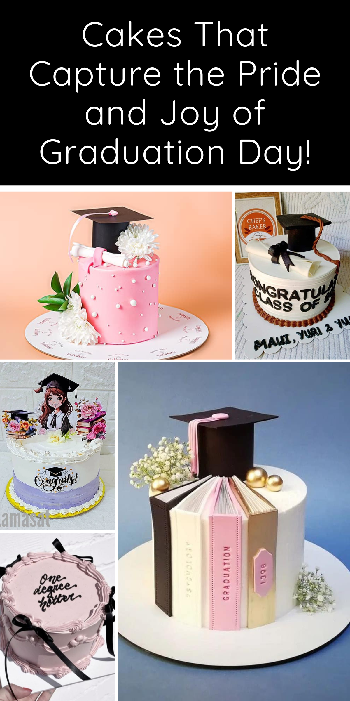 🎓🎉 🎓🎉 Find inspiration for graduation cakes that honor the past and look forward to the bright future ahead.