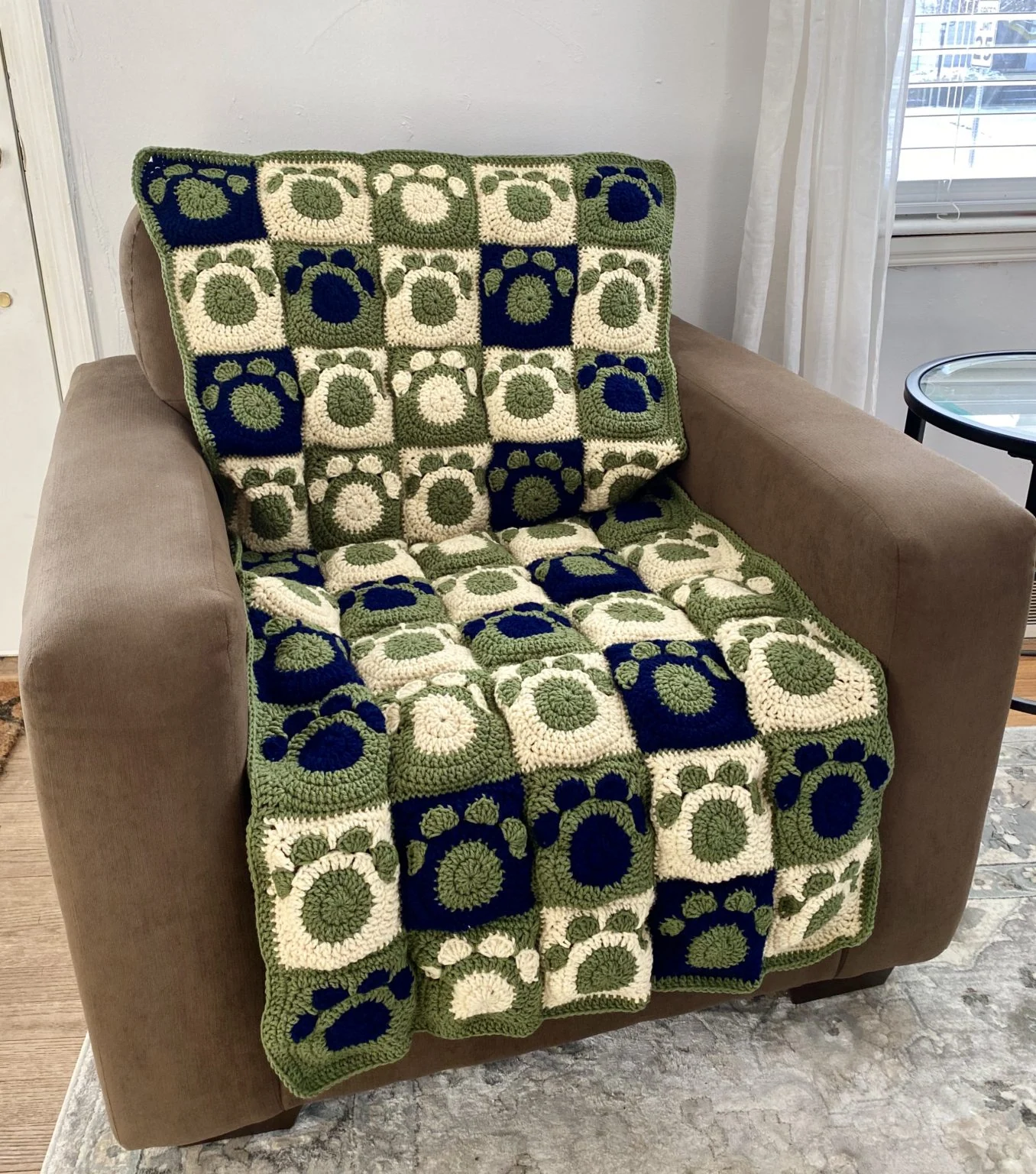 18 Free Dog Blanket Crochet Patterns