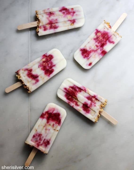 Granola Parfait Pops