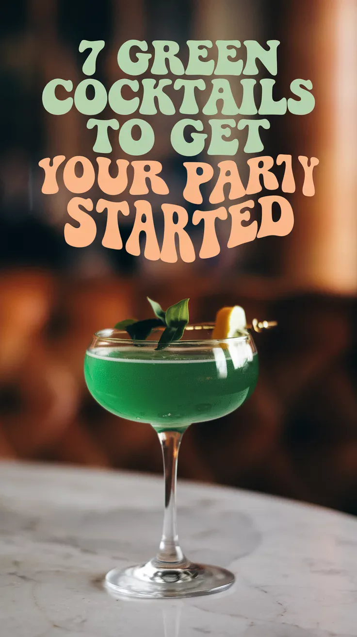 ๐๐ธ 7 Bright & Fresh Green Cocktails Youโll Want to Make Again and Again! From zesty margaritas to cool cucumber spritzers, these green cocktails are bursting with flavor! Whether youโre celebrating or just craving something refreshing, these drinks will hit the spot. ๐ฟโจ #CocktailInspo #GreenDrinks #RefreshingSips #HappyHourAtHome #DrinkPretty