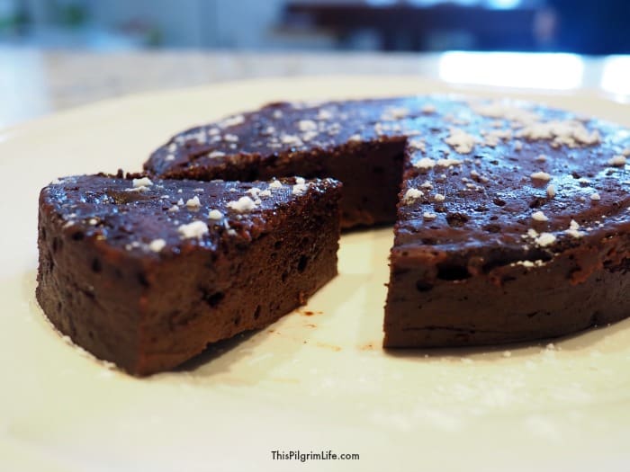 Guilt Free Instant Pot Chocolate Pudding Cake