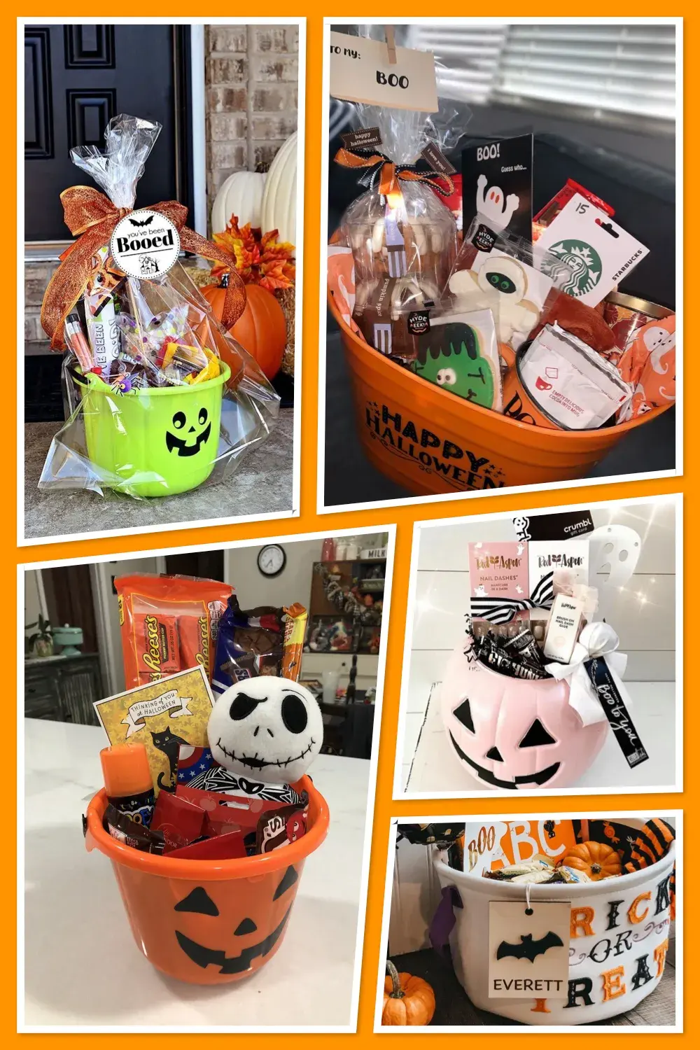 Looking for the perfect Halloween gift? Check out these adorable and creative Boo Basket ideas! From spooky treats to cozy surprises, these baskets will add a hauntingly fun touch to your Halloween. ?? #BooBasket #HalloweenGifts #SpookySurprises