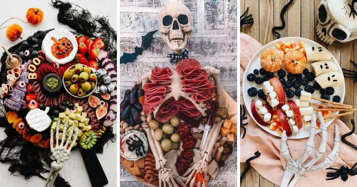 Ready to give your Halloween party a spooky twist? These 31 Halloween charcuterie boards are packed with creepy-crawly snacks that are sure to impress! From eerie eyeballs to ghostly treats, these easy-to-make boards will be the talk of the night. Perfect for any Halloween gathering—start planning your frightful feast now! 👻 #HalloweenParty #CharcuterieBoard #SpookySnacks