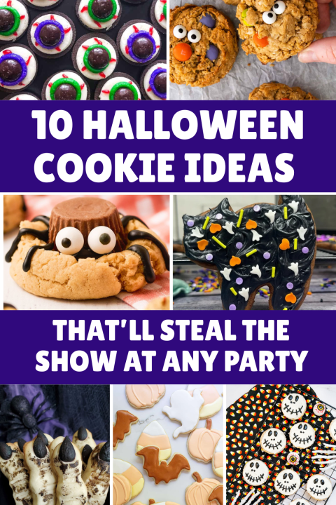 Looking for spooky and fun Halloween cookie ideas? These 10 Halloween cookies are perfect for parties, bake sales, or decorating with the kids! ?? #HalloweenCookies #HalloweenBaking #SpookyTreats