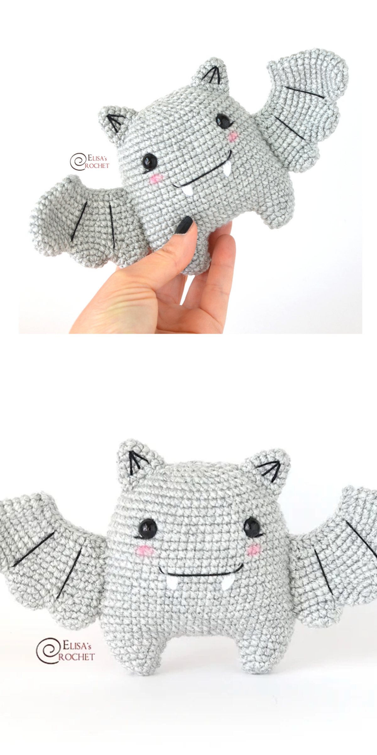 How adorable is this squishie bat toy!