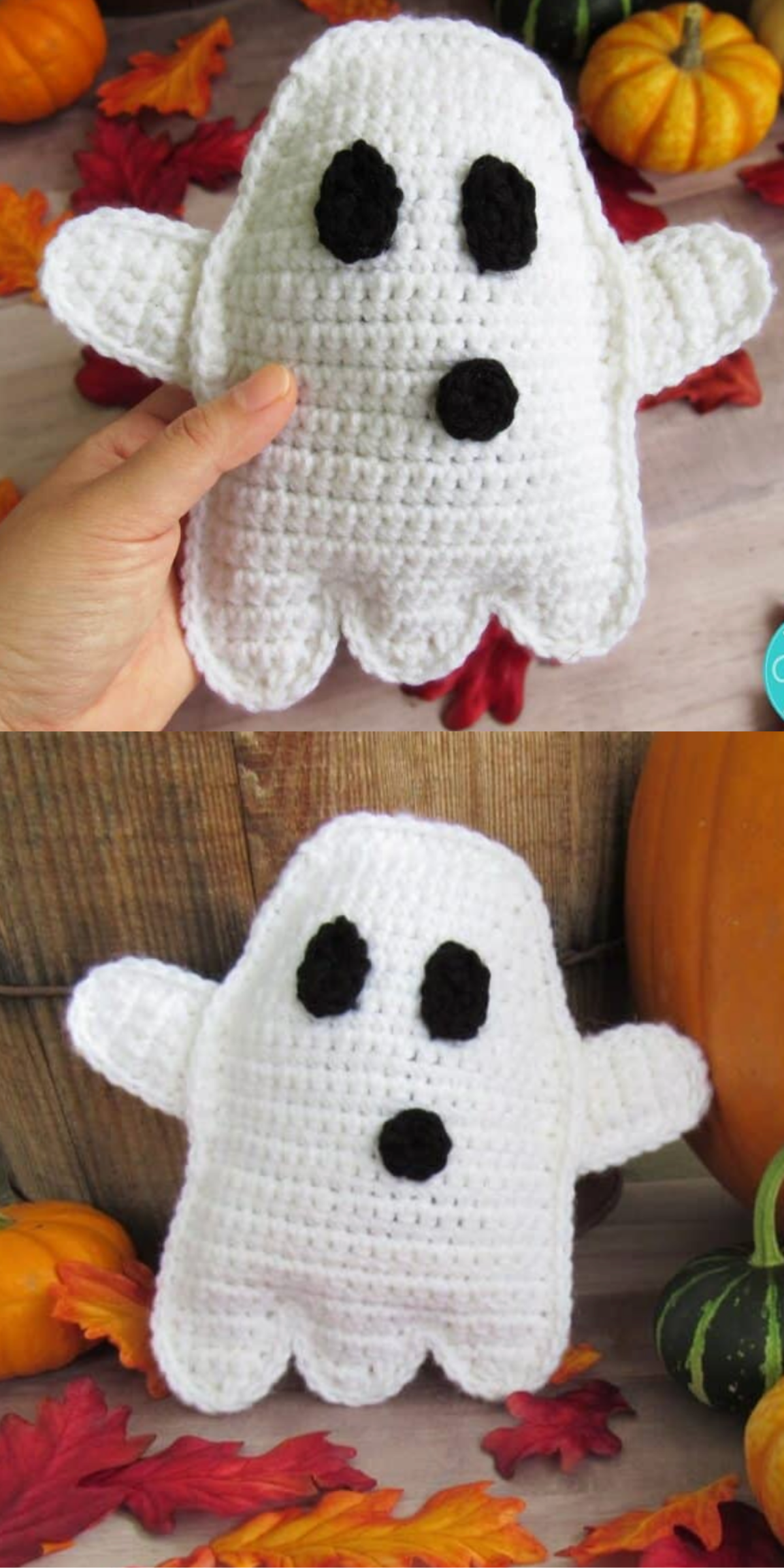 Halloween is soon upon us and this cute little spooky ghost is the perfect thing to whip up! It’s a ragdoll style amigurumi that little ones will love to cuddle up to when they go trick or treating!