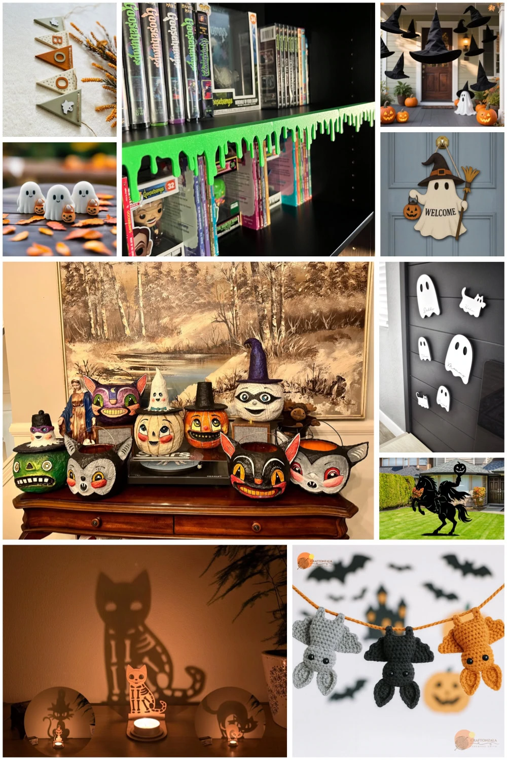 Spooky, cute, and totally unique—these Etsy Halloween decor finds are perfect for giving your home a magical October makeover. 🎃👻 #HalloweenDecor #HalloweenHome #SpookySeason