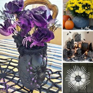 Loving these Halloween Dollar Store decor ideas - cheap and easy to make! Thanks for sharing!