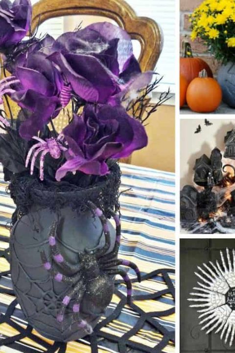Loving these Halloween Dollar Store decor ideas - cheap and easy to make! Thanks for sharing!
