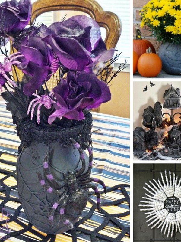 Loving these Halloween Dollar Store decor ideas - cheap and easy to make! Thanks for sharing!
