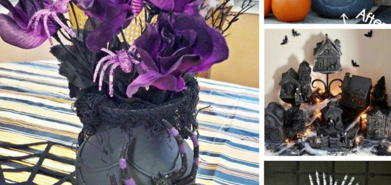 Loving these Halloween Dollar Store decor ideas - cheap and easy to make! Thanks for sharing!