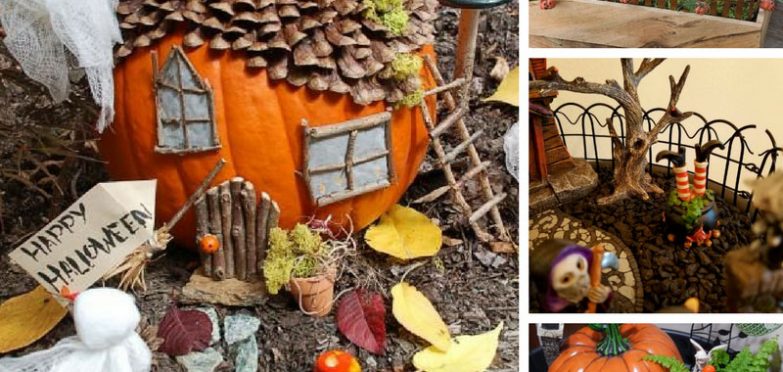 Loving these Halloween fairy garden ideas - we're going to get our spook on for our little fairy friends!