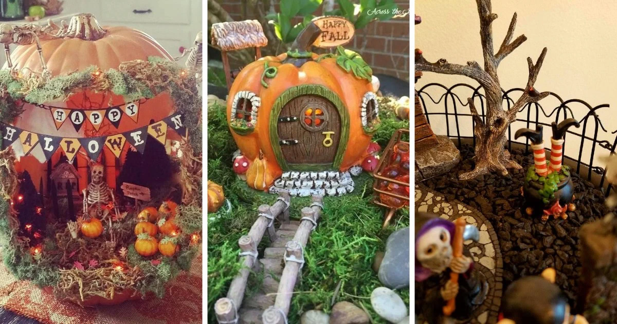 Step into the world of Halloween magic with a DIY fairy house! 🧚‍♂️🎃 This guide shows you how to craft a spooky, enchanting fairy house perfect for your Halloween decor. From eerie details to charming touches, your garden will be the talk of the neighborhood! #HalloweenCrafts #FairyGarden