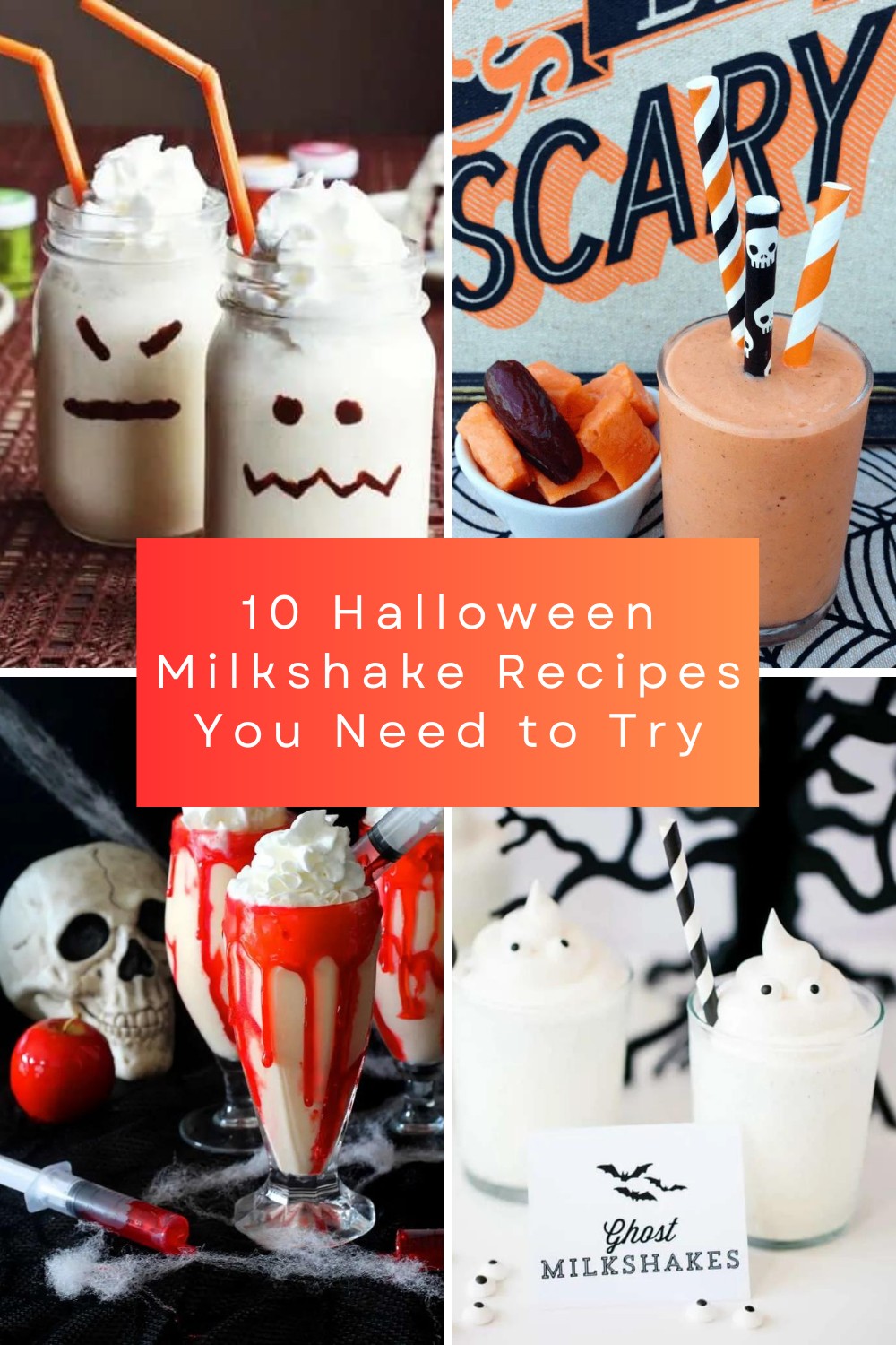 Get your Halloween party brewing with these super spooky milkshake recipes! Whether it's creepy worms, vampire vibes, or pumpkin perfection, these kid-friendly shakes will add a frightfully fun touch to your celebration. Perfect for all ages—make sure your party is hauntingly delicious! 🎃 #HalloweenDrinks #MilkshakeMadness #SpookySips