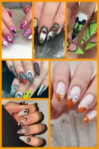 Creep it real with these spooky Halloween nail designs! From ghostly glam to bloody tips and cute cobwebs, these nail art ideas are perfect for getting into the Halloween spirit. ?️? #HalloweenNails #SpookyNailArt #NailedIt