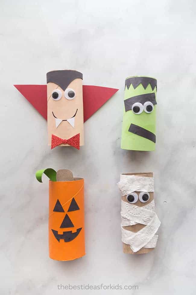 Halloween Toilet Paper Roll Crafts