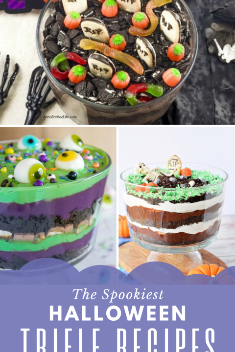 These Halloween trifles are as fun to make as they are to eat—think crushed cookies, candy eyeballs, and layers of creamy deliciousness. A must-try for your spooky dessert table! ?? #HalloweenTreats #TrifleIdeas #HalloweenTrifles