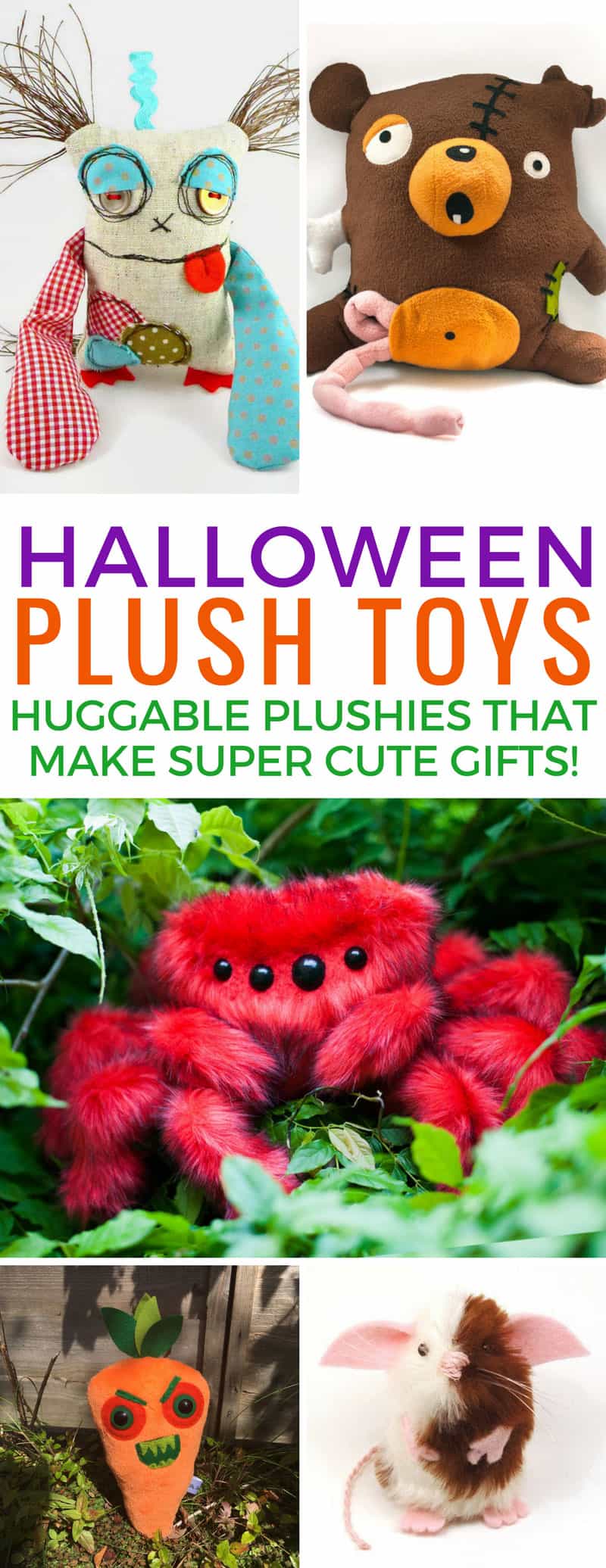 halloween cuddly toys