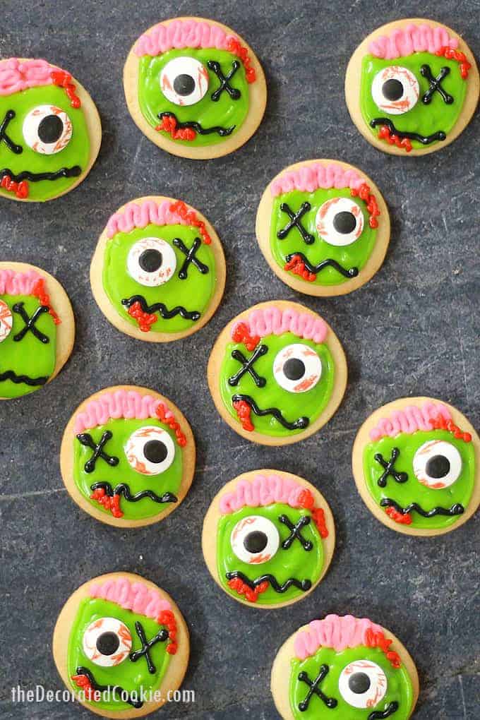 Mini Zombie Cookies
