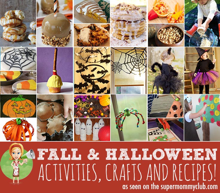 Wonderful ideas for activities, crafts and recipes for Fall and Halloween
