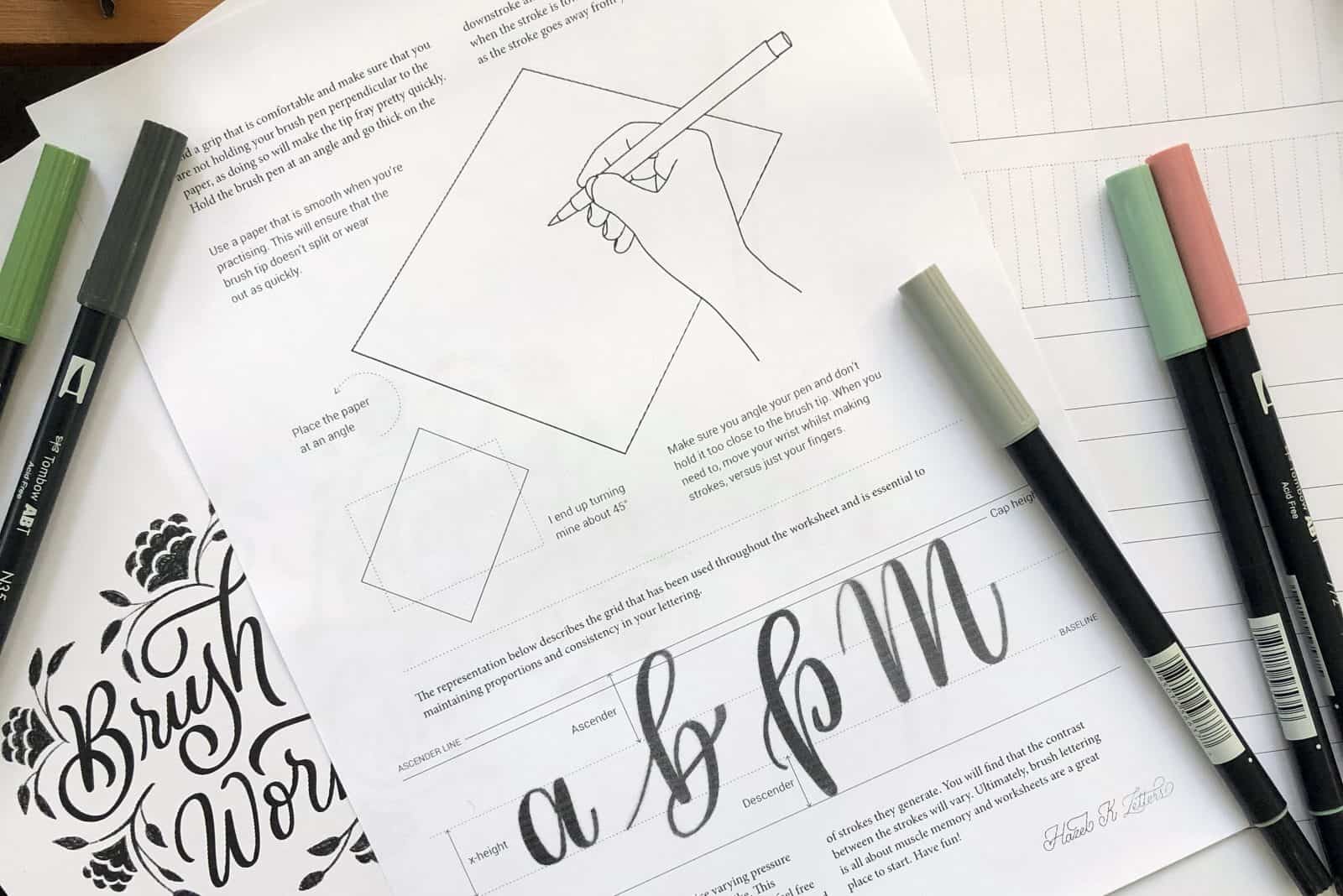 Hand Lettering Tutorial