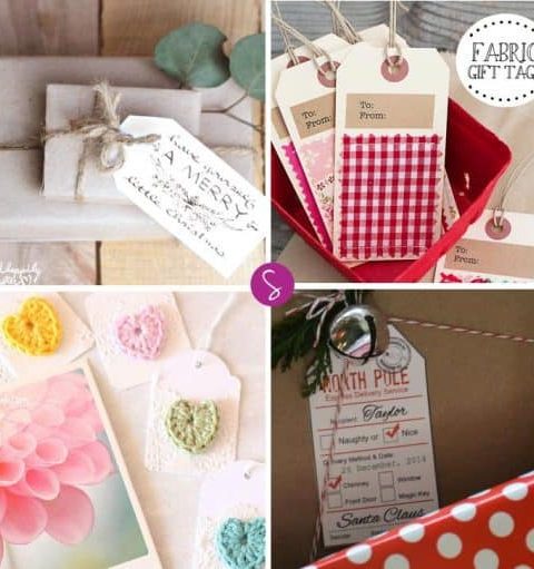 Handmade Christmas Gift Tags to Make Your Gifts Extra Special!