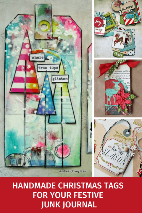 Loving these Christmas tags for my junk journal - so many different styles to try from vintage to mixed media.