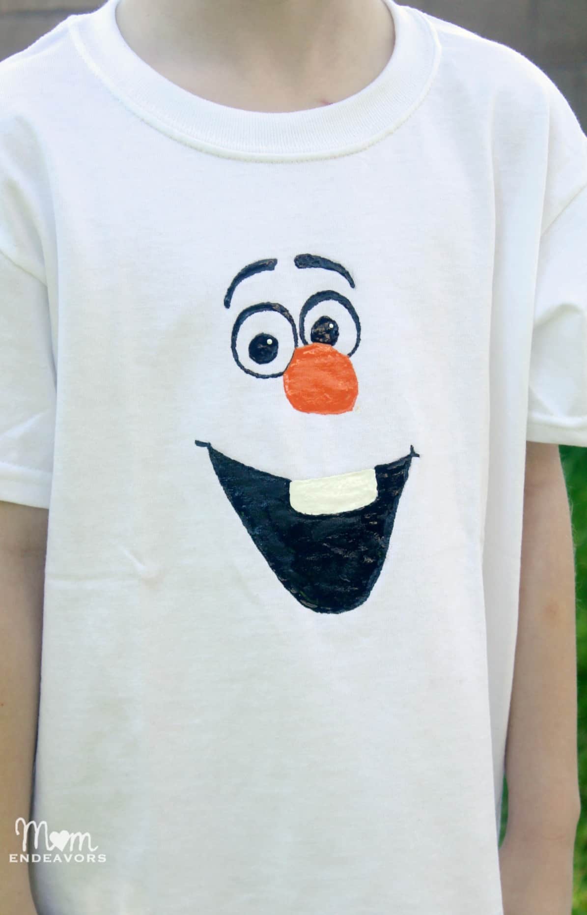 Handmade Disney Frozen Olaf Shirt
