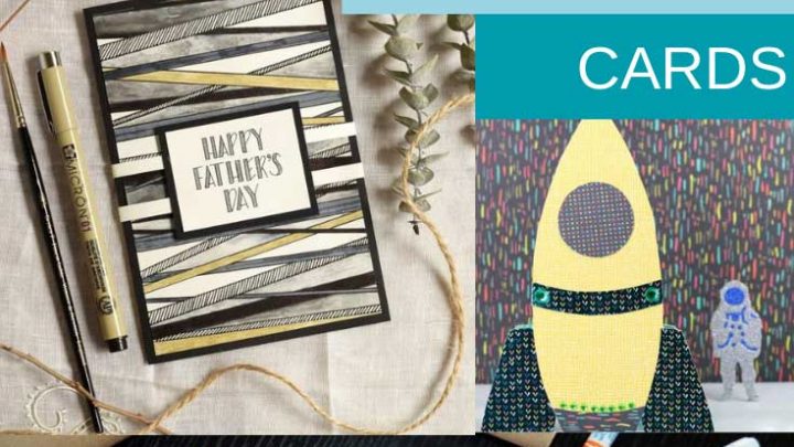 These handmade Father's day cards are fabulous! Don't miss the footprint craft that's perfect for dad's first Father's Day!