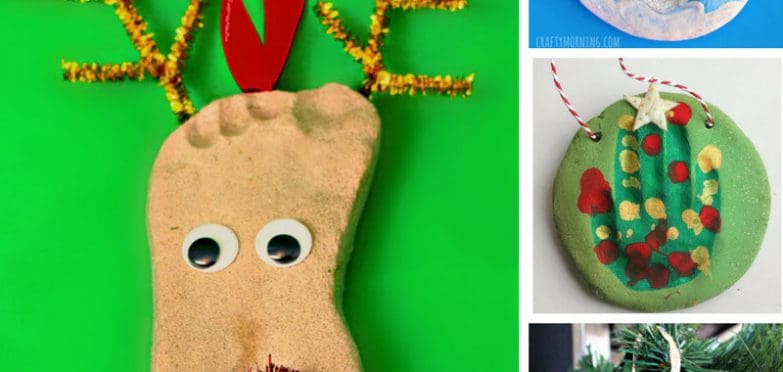 Oh my goodness these hand and footprint crafts for Christmas ornaments are so adorable! Thanks for sharing!