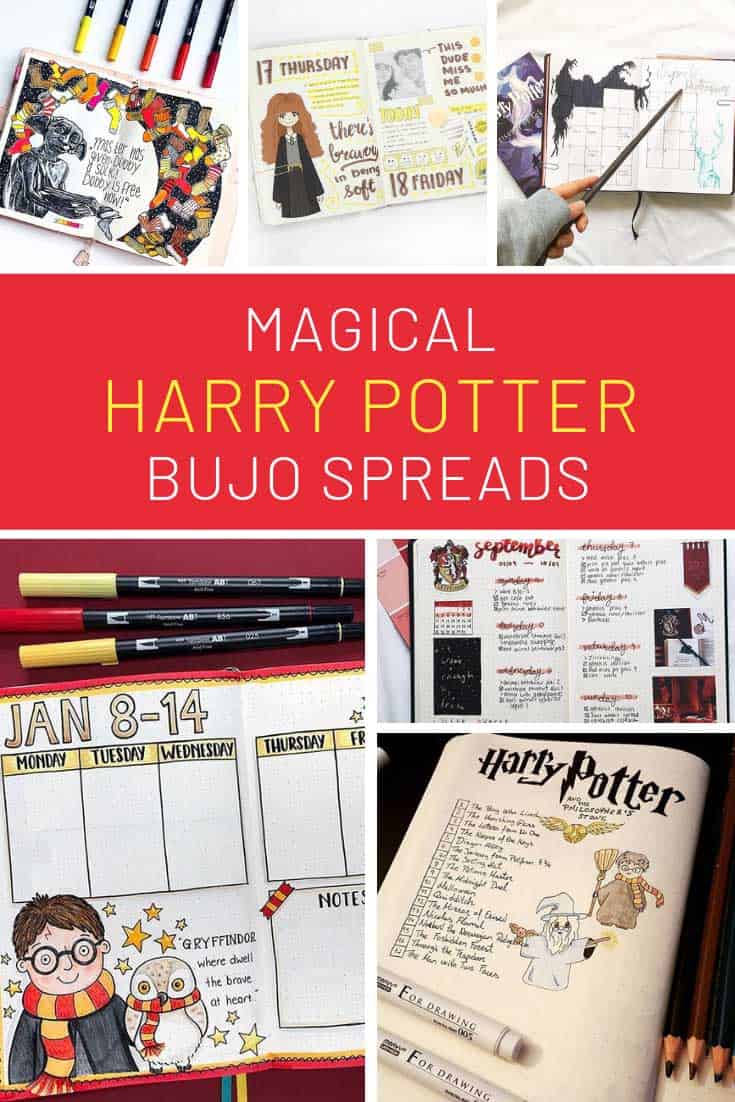 Ooh loving these Harry Potter BUJO ideas!