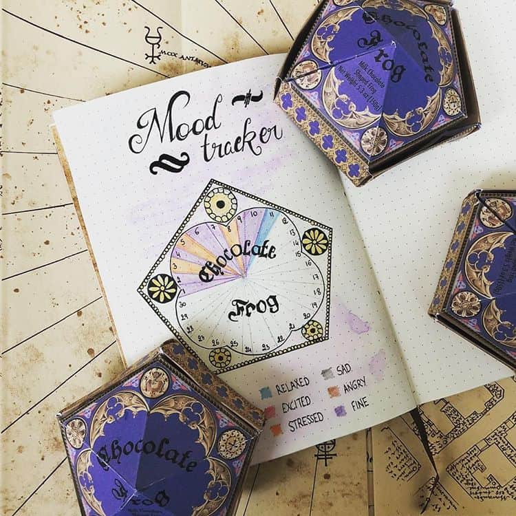 Harry Potter Mood Tracker Chocolate Frog