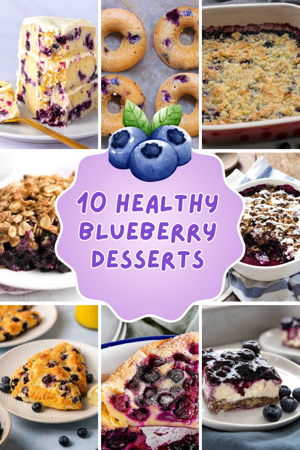 Impress your guests with these 10 healthy and delicious blueberry desserts! 🌟 Featuring favorites like blueberry crisp, fluffy blueberry cake, and elegant clafoutis. Perfect for effortless entertaining! 🍰✨ #BlueberryRecipes #HealthyDesserts #EntertainingIdeas