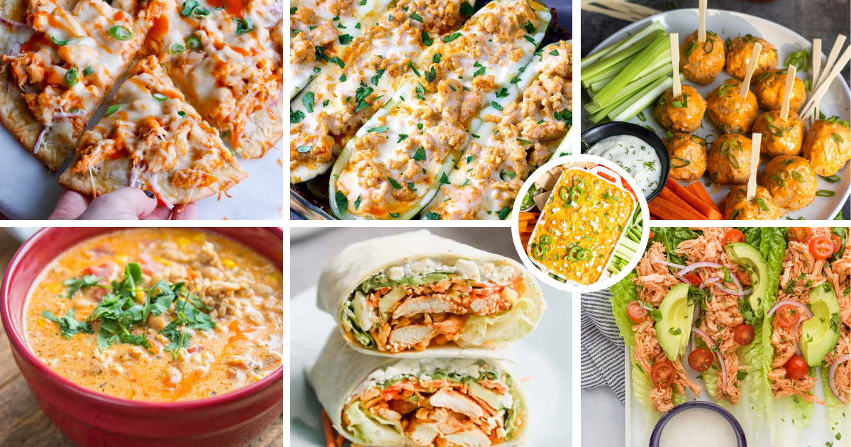 🍴 Need dinner ideas? These 10 Easy Buffalo Chicken Recipes are healthy, budget-friendly, and full of flavor! 🧡🌟 #HealthyDinnersOnABudget #BuffaloChicken