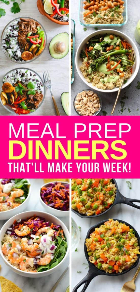 50 Easy Meal Prep Ideas for the Week Families will Love