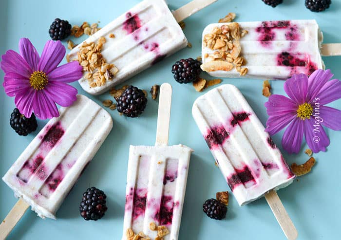 Healthy Yogurt Breakfast Popsicles