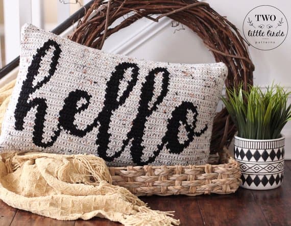 Hello Farmhouse Pillow