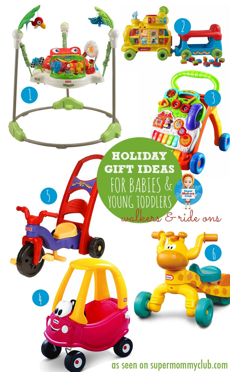 Baby walkers and ride on toys are great for older babies who are keen to find their feet and start developing their balance skills. Here are some of our favourites