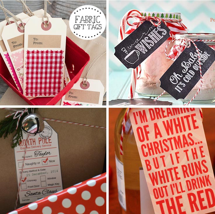 Fabulous Christmas gift tags to make your packages stand out in the crowd!