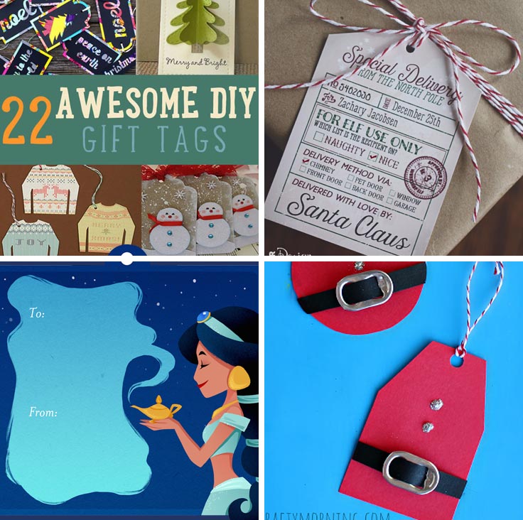 Fabulous Christmas gift tags to make your packages stand out in the crowd!