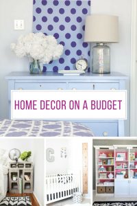 So many great home decor on a budget ideas - I'm off to the flea market!