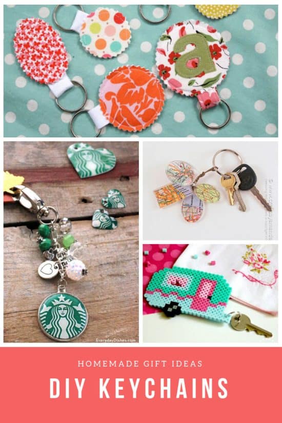 DIY Keychain Ideas {Homemade projects make wonderful gifts!}