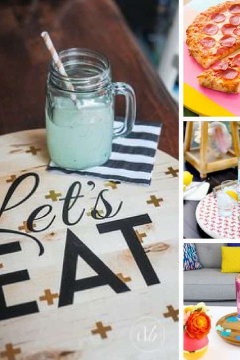 Can't wait to spin my party food on a DIY Lazy Susan!