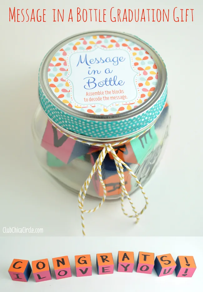 Message in a Bottle Congratulations  Gift