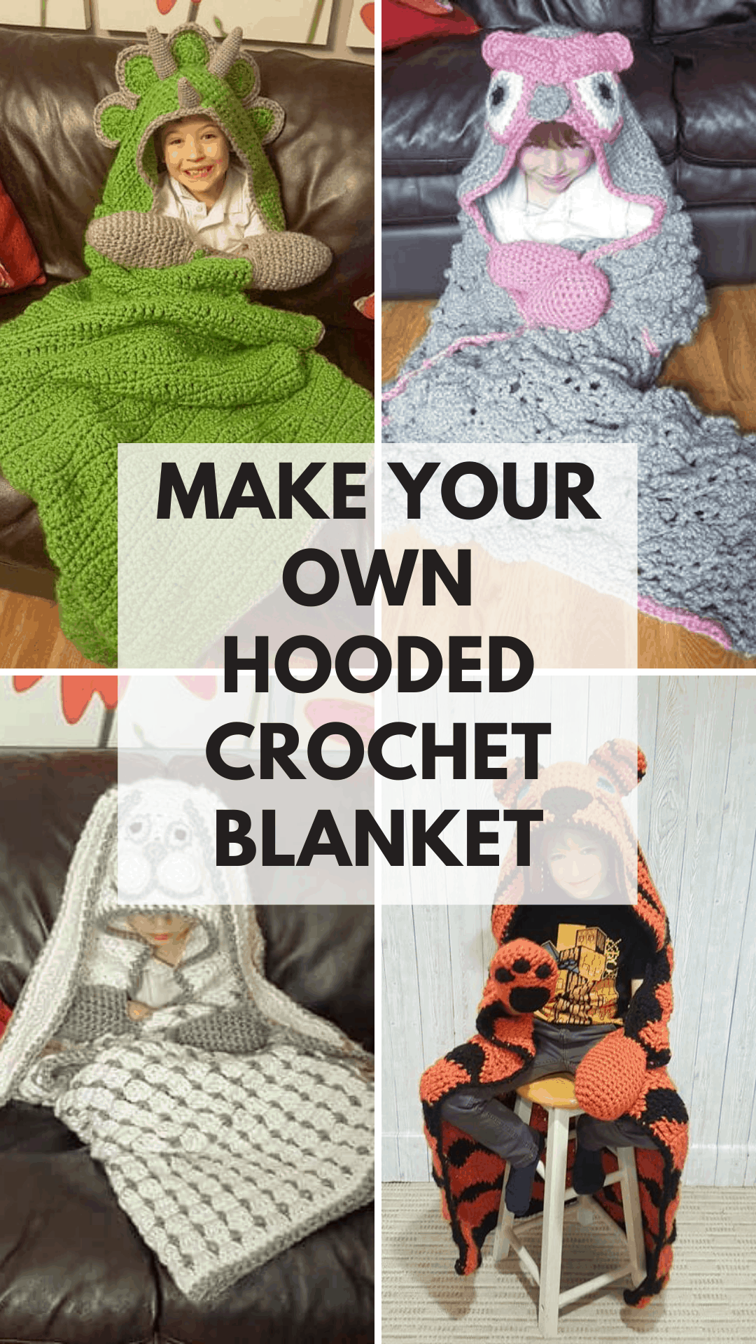 Loving these hooded crochet blanket patterns! They're bound to become your favourites too!