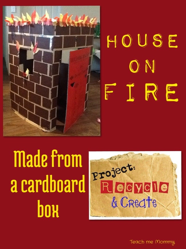 House on Fire Dramtic Play