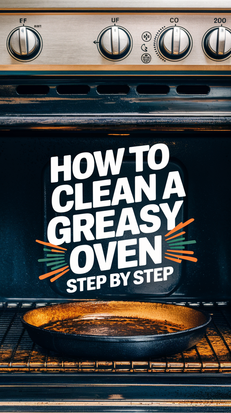 🔥 The Ultimate Guide to Cleaning a Greasy Oven (3 Easy Methods You’ll Love) From steam cleaning to natural hacks, here’s how to tackle grease like a pro—without breaking a sweat! 🧼💪