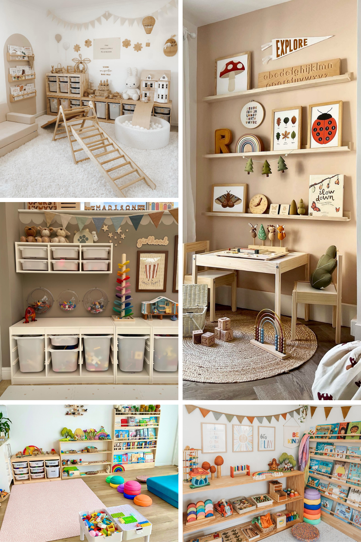 Dreaming of the perfect playroom? 🛝🧩 Dive into our roundup of adorable and practical playroom inspiration! From minimalist designs to rainbow-filled corners, these ideas are all about balancing style and play. 🎠 #PlayroomInspiration #KidsRoomDecor #HomeDesign #PlaytimeFun #OrganizedChaos #PlayroomStyling #PlayroomDecor #KidsSpaces