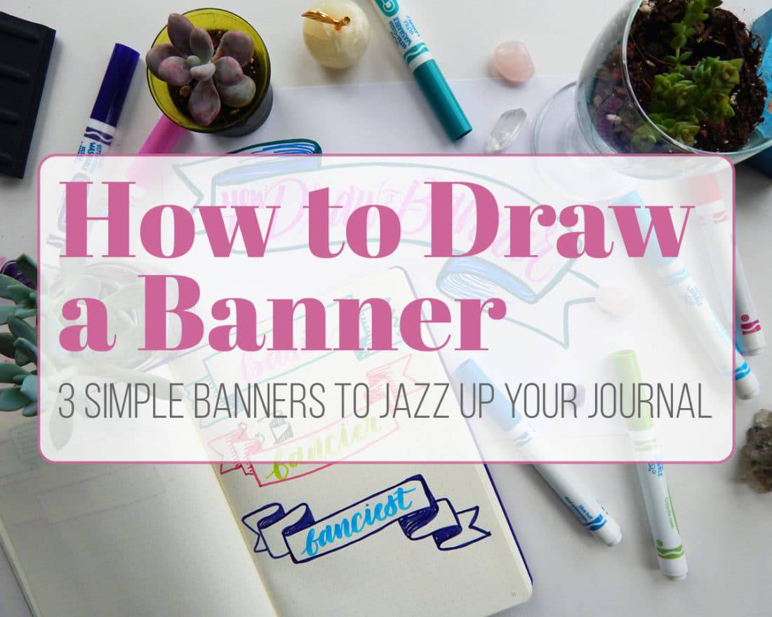 Bullet Journal Banner Video